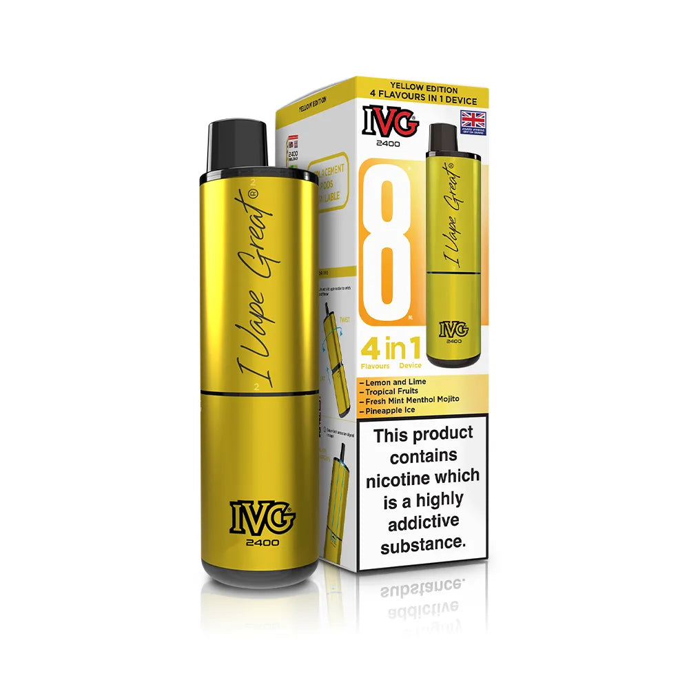 IVG 2400 Recharge 8 - Prefilled Pod Kit