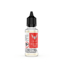 Bottle of City Salts nicotine salt e-liquid on a white background