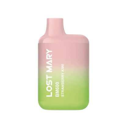 Gradient pink to green vape device with 'Lost Mary' branding on a white background