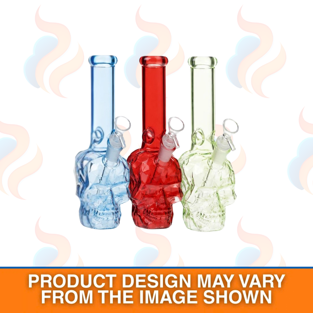 Small Black-Box Skull Waterpipes