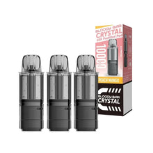 Bloody Bar Crystal 10k refill pod cartridges peach mango on a white background