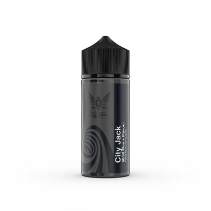 City Jack vape juice bottle on a white background