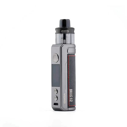 Voopoo drag s2 vape pod/mod kit in "classic" colour on a white background