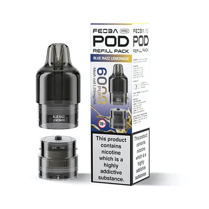 Feoba Pro 6000 prefilled pods blue razz lemonade