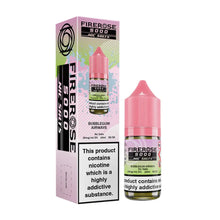 Firerose 5000 Nic Salts bubblegum airways e-liquid bottle and packaging on a white background