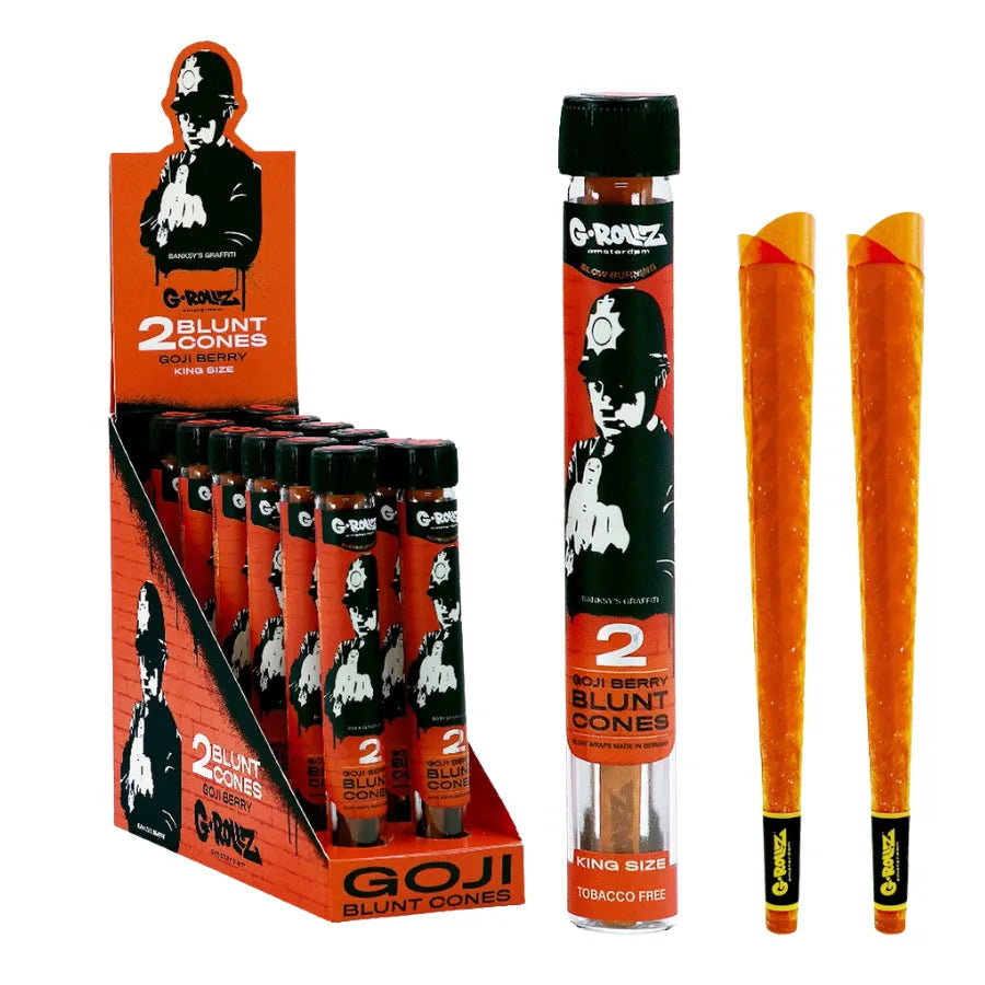 G-Rollz King-Size Blunt Cones - Goji flavour