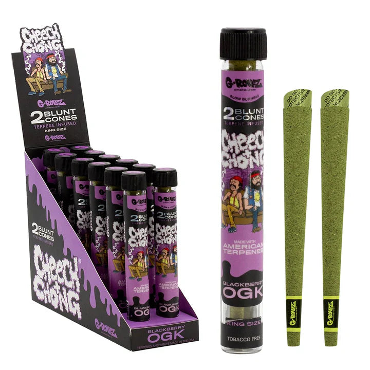G-Rollz King-Size Blunt Cones - Blackberry OGK flavour