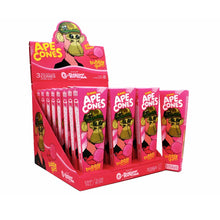 Display of G-Rollz Ape Cones - Bubble Gum flavour