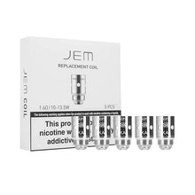 Innokin JEM replacement coils packaging with coils in front on a white background