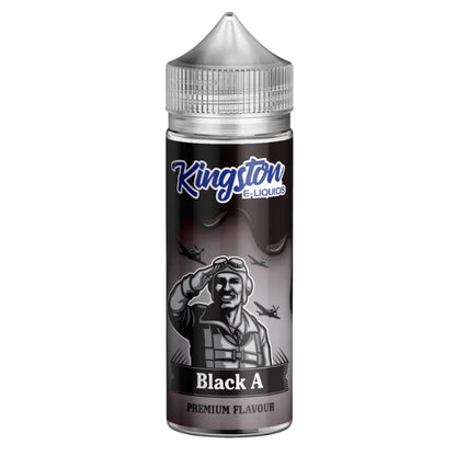 Kingston E-Liquids Black A bottle on a white background