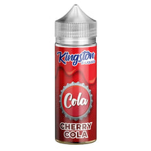 Kingston Cherry Cola e-liquid bottle on a white background