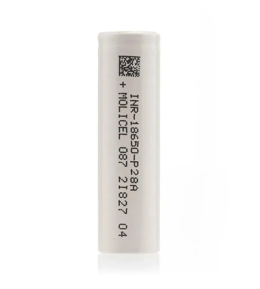 2x Molicell 18650 P28a Li-Ion Battery - 2800mah
