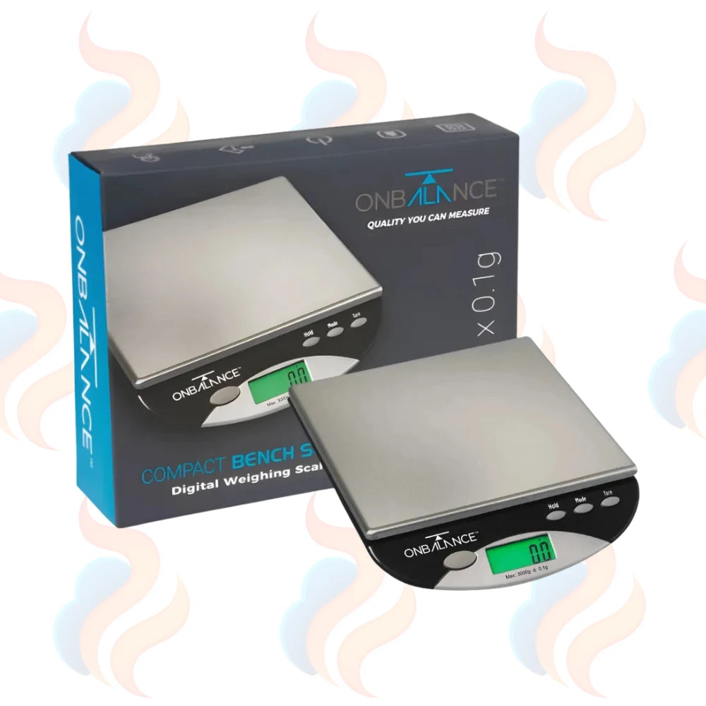 On Balance CBS-3000 Compact Bench Scale – 3000g x 0.1g Digital Scales on a white background