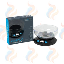 On Balance KB-5000 Digital Bowl Scale – 5000g x 1g Kitchen Scale on a white background