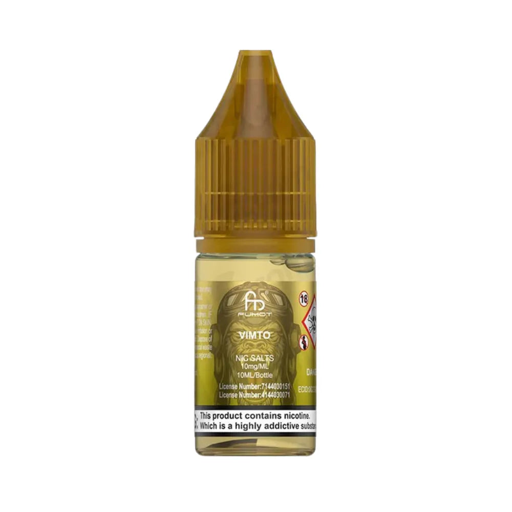 R&M Tornado 7000 Salts Vimto e-liquid bottle on a white background
