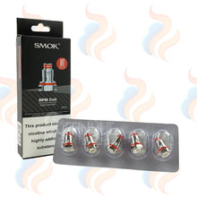 Smok RPM Triple Coils packaging with coils in a blister pack on a white background