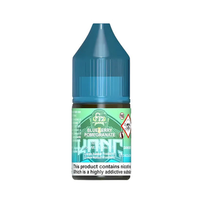 R&M Tornado 7000 Salts Blueberry Pomegranate vape juice bottle on a white background