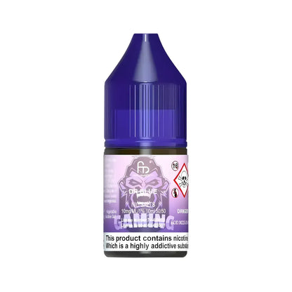R&M Tornado 7000 Salts Vape juice bottle with "DR BLUE" label on a white background