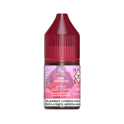 R&M Tornado 7000 Salts Pink lemonade nicotine salt bottle on a white background