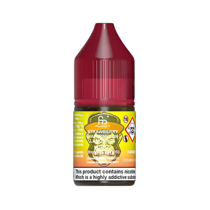R&M Tornado 7000 Salts strawberry watermelon lemonade Vape juice bottle with colorful label on a white background