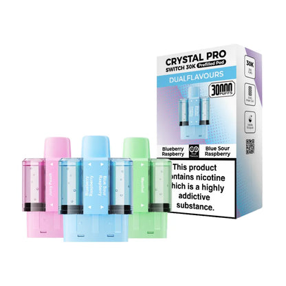 Crystal Pro Switch 30k prefilled pods