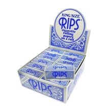 Box of RIPS King Size cigarette rolling papers on a white background