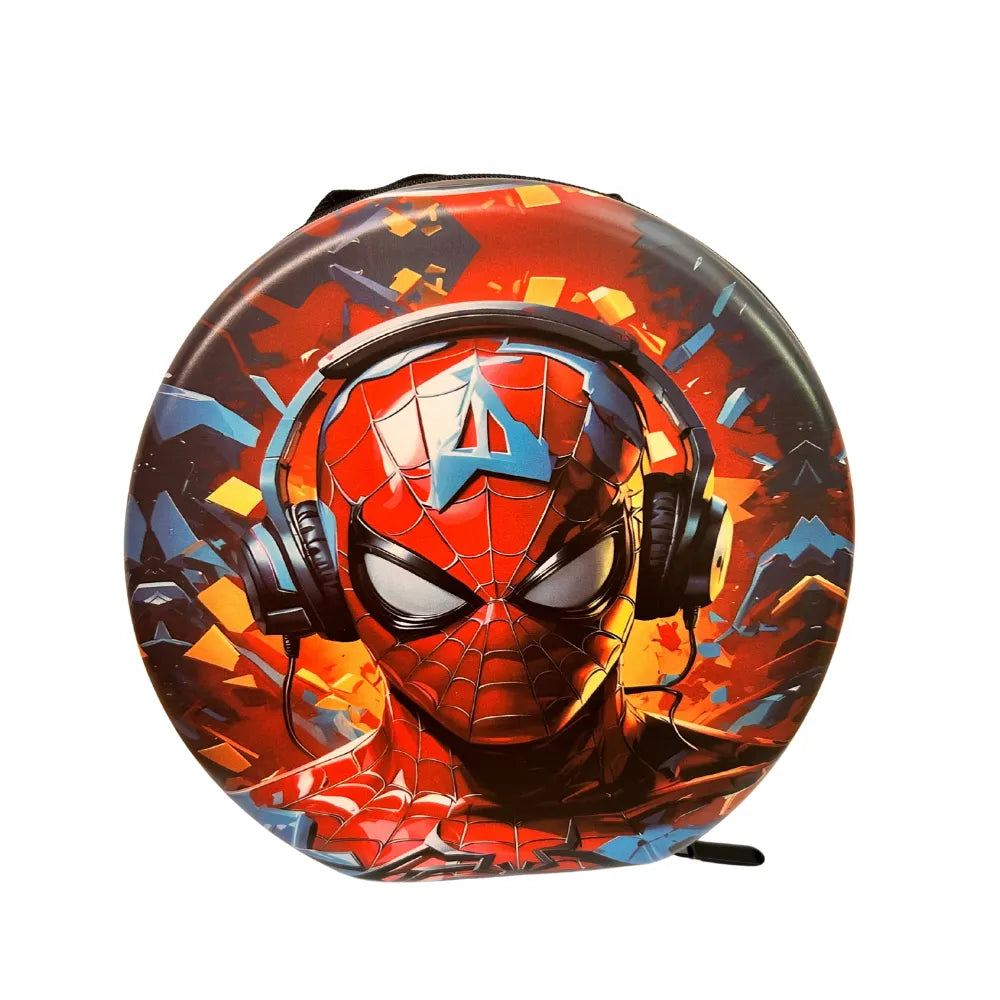 Spider-Man with headphones smoking gift set bag on a white background