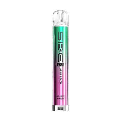 SKE vape pen with gradient design on a white background