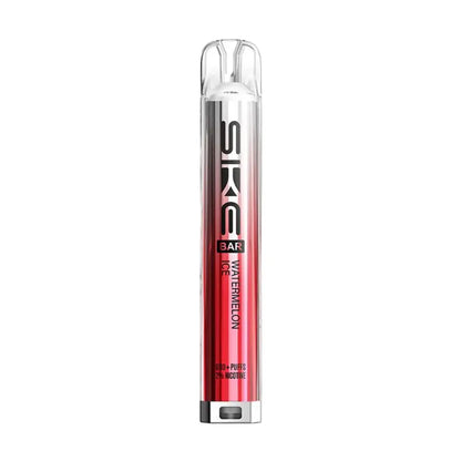 SKE vape pen with red and black design on a white background