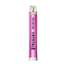Pink SKE Crystal Plus vape pen on a white background
