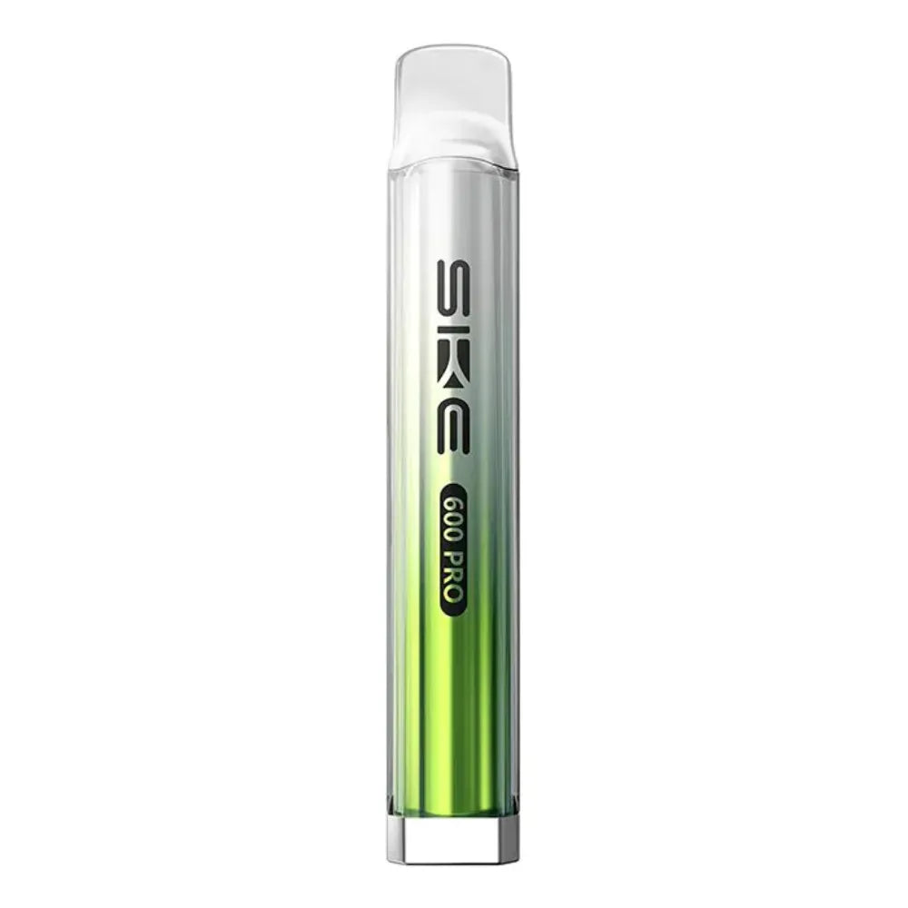Sikar vape pen with green and silver design on a white background