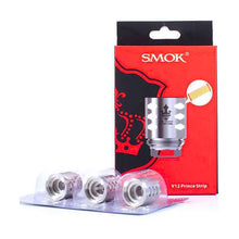 SMOK V12 Prince strip with packaging on a white background