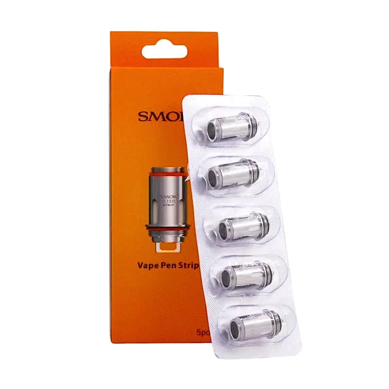 SMOK vape pen coils in packaging on a white background