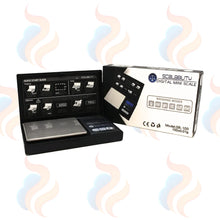 Scalability SB-100 Digital Mini Pocket Scale on a white background