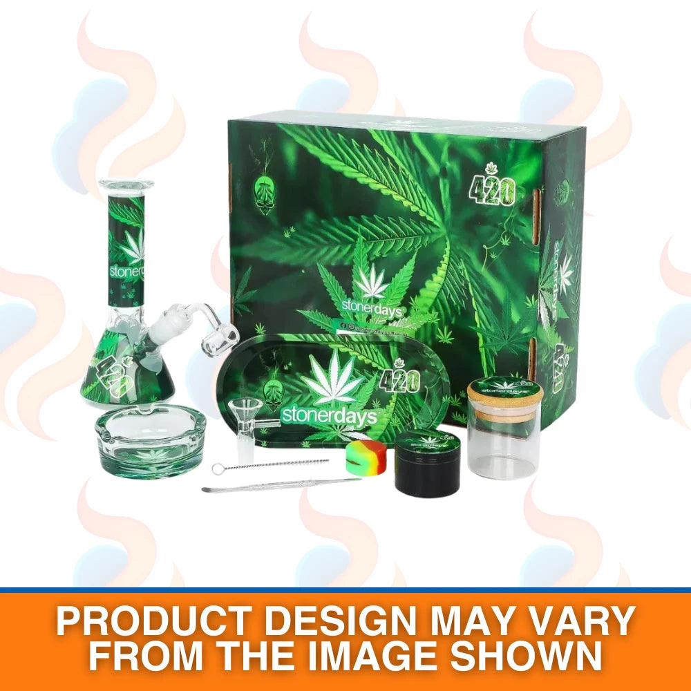 Smoking Gift Box with Accessories – Premium All-in-One Kit on a white background