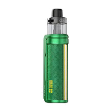 Green vape device with 'VooPoo' branding on a white background