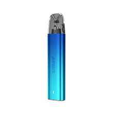 Blue vape device with 'ARGUS' branding on a white background