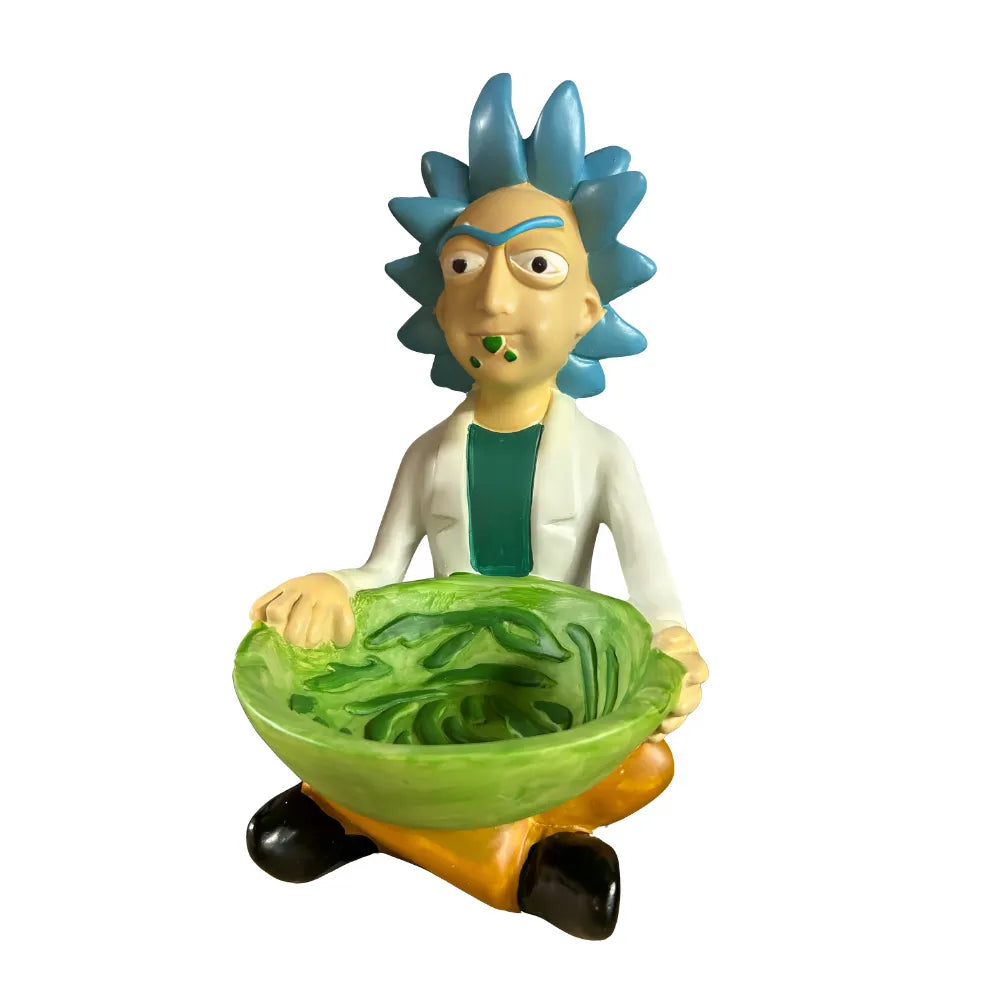 XL Ashtray - Rick and Morty character design with built-in ashtray bowl
